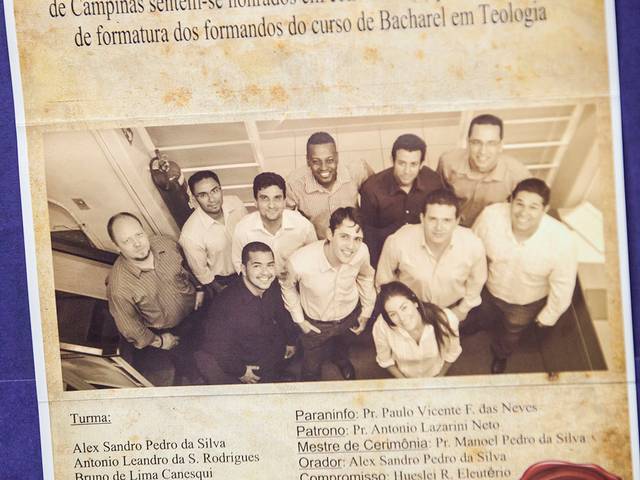 Formaturas de Formatura Faculdade Teologia Batista 2014