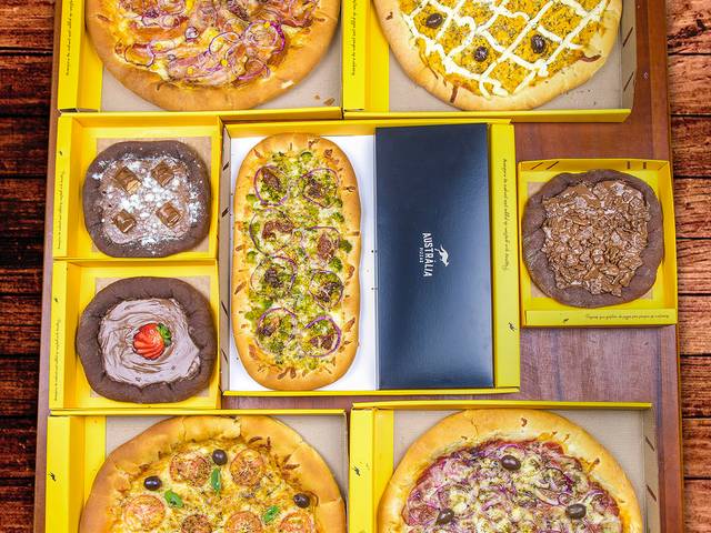 Gastronomia de Australia Pizzas