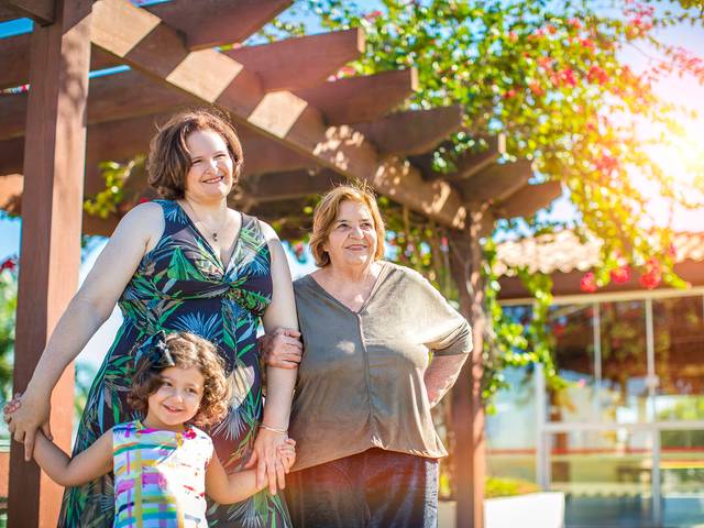 Ensaios de Elaine e Familia (Dia das Maes)