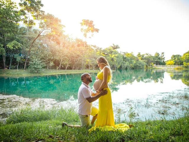 Ensaios de Ensaio Gestante Jéssica, Lougas e Alice