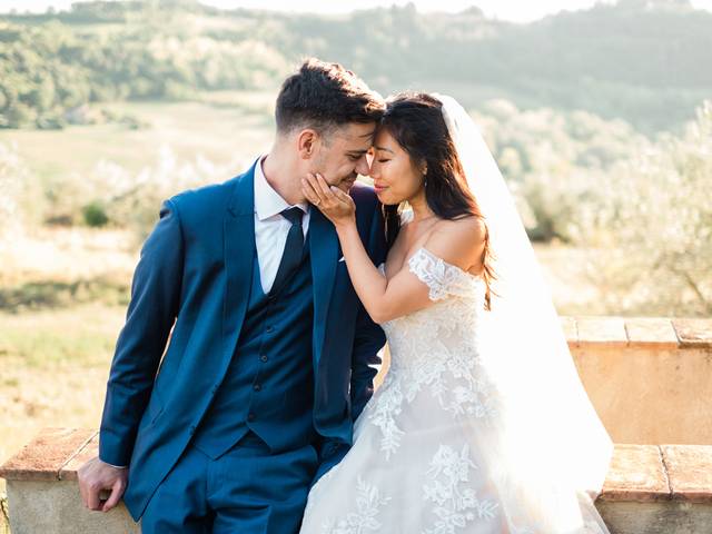 Weddings de INTIMATE 15 GUESTS TUSCAN WEDDING