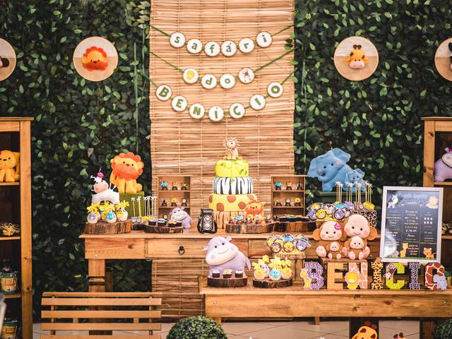 Aniversário Infantil de 1 Ano Benício