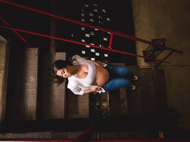 Ensaio Gestante de Kely Sene