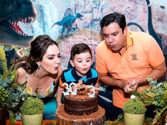 Aniversário Infantil de 3 Anos Benício