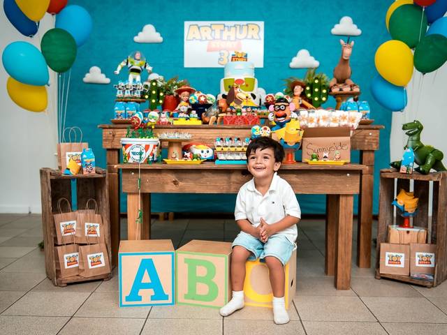 Aniversário Infantil de 3 Anos Arthur Moreira
