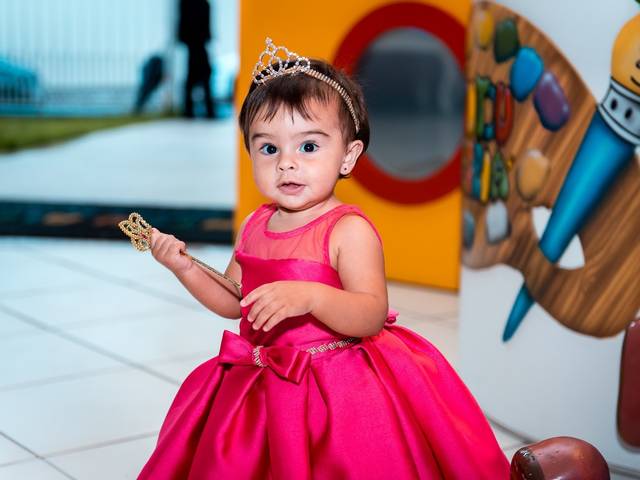 Aniversário Infantil de 1 Ano Alana