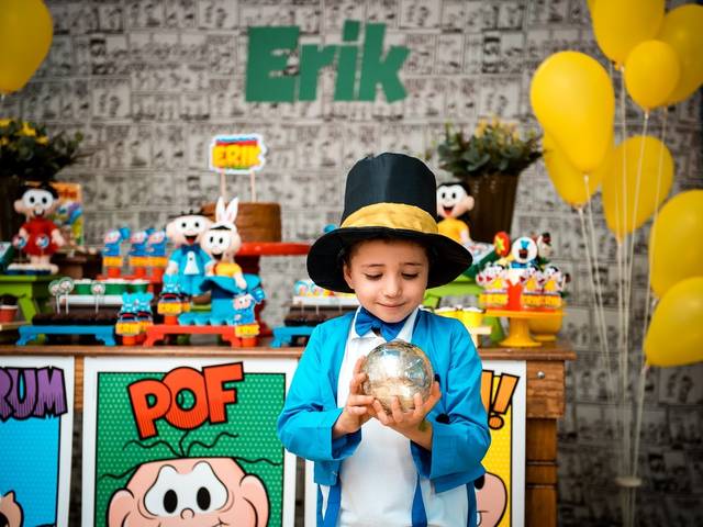 Aniversário Infantil de 4 Anos Erik