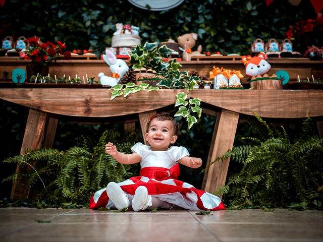 Aniversário Infantil de 1 Ano Luísa
