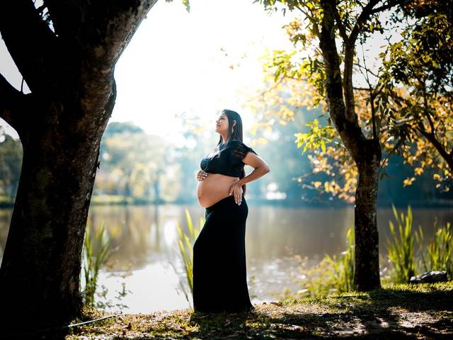 Ensaio Gestante de Fernanda Braga