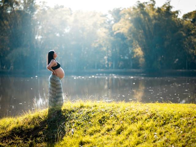 Ensaio Gestante de Aline Cristiane