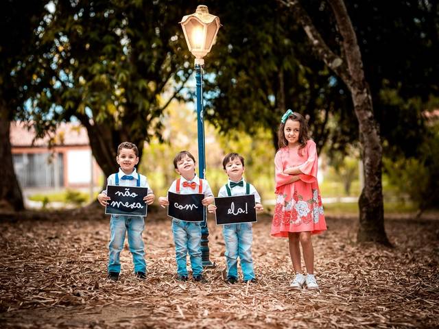 Ensaio Infantil de Quarteto Fantástico