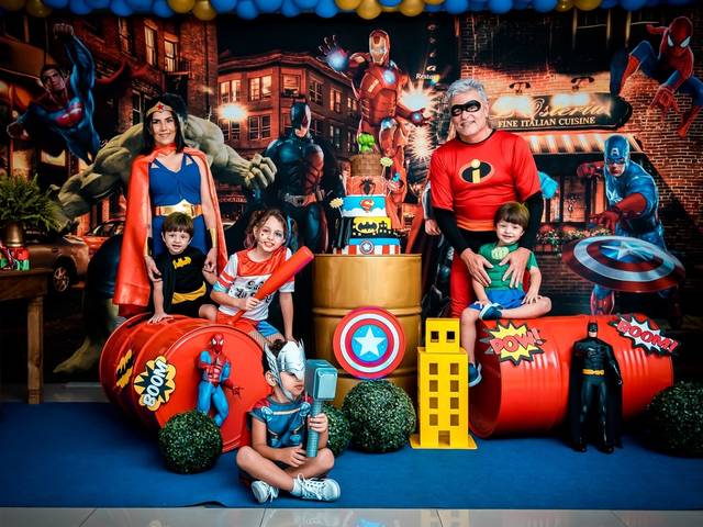 Aniversário Infantil de Lorenzo, Enrico & Théo