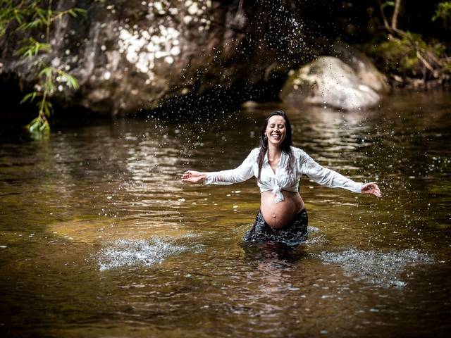 Ensaio Gestante de Carla Gimenez