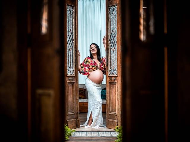 Ensaio Gestante de Thaline Faisca