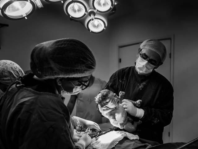 Parto de Enilse Maia