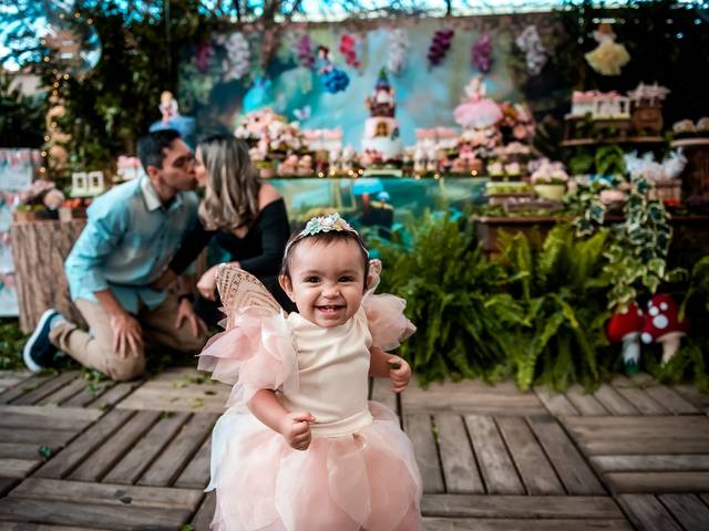 Aniversário Infantil de 1 Ano Isabel