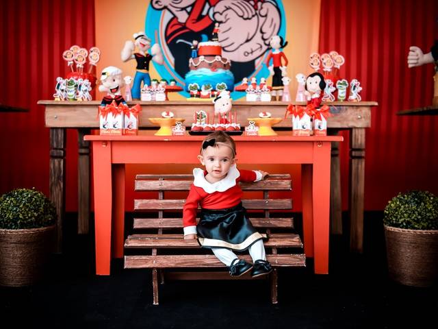 Aniversário Infantil de 1 Ano Olivia Peres