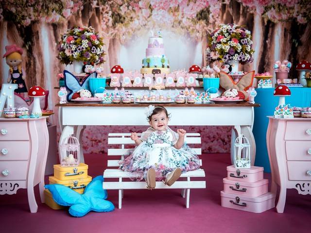 Aniversário Infantil de 1 Ano Melina