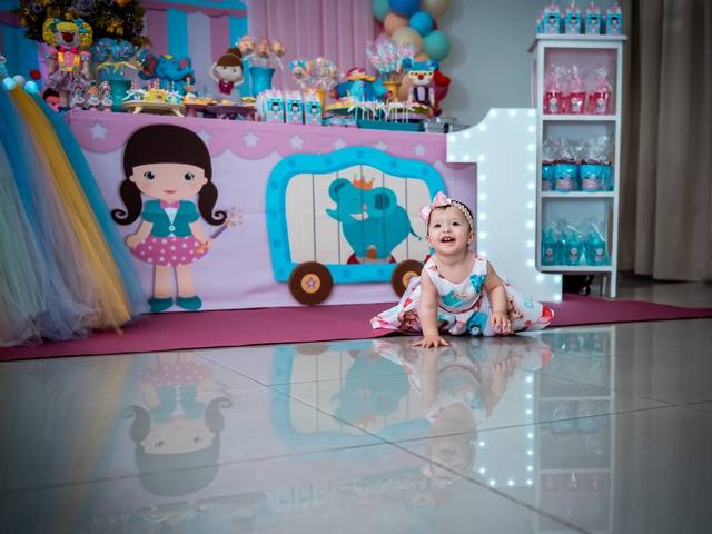Aniversário Infantil de 1 Ano Elisa