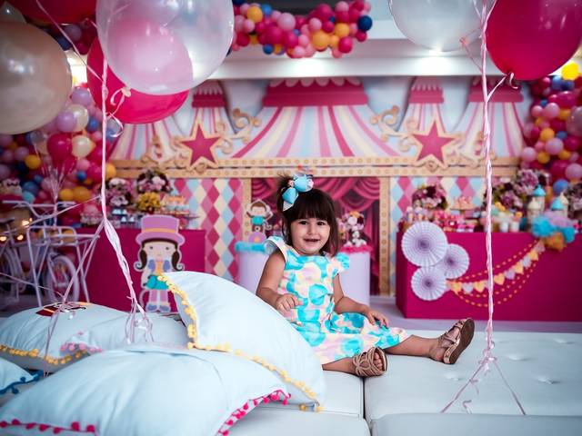 Aniversário Infantil de 2 Anos Maria Clara