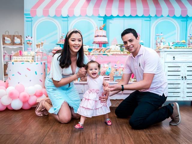 Aniversário Infantil de 1 Ano Marina