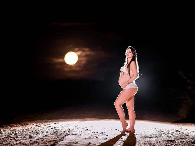 Ensaio Gestante de Carla Martignago