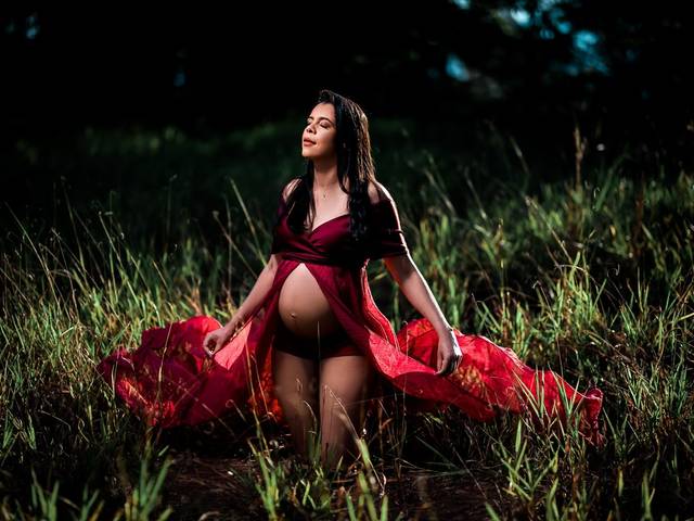 Ensaio Gestante de Andréa David