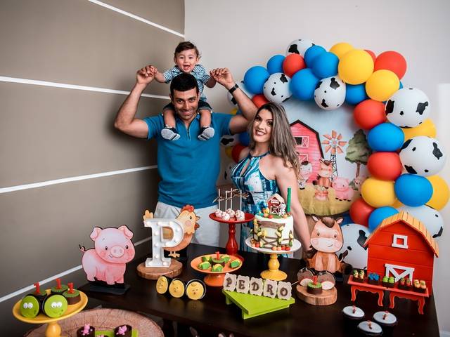Aniversário Infantil de 1 Ano Pedro