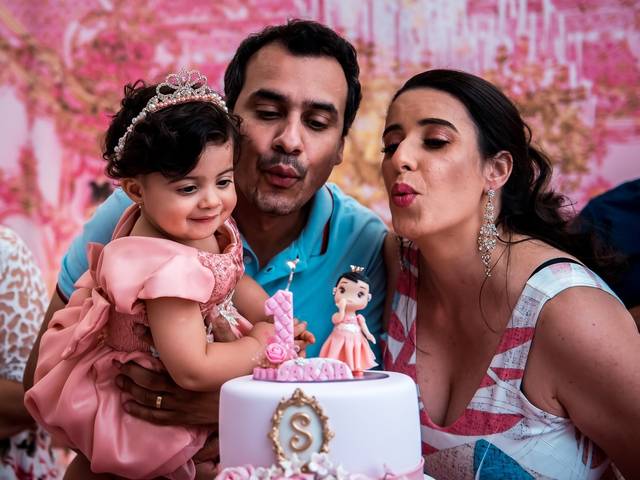 Aniversário Infantil de 1 Ano Sarah