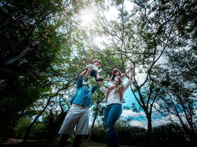 Ensaio Família de Valim, Karine, Alice & Murilo
