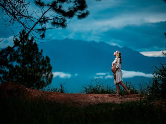 Ensaio Gestante de Luiza Brondi