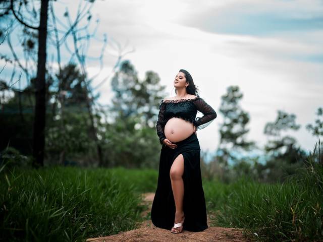 Ensaio Gestante de Jaque Tavares