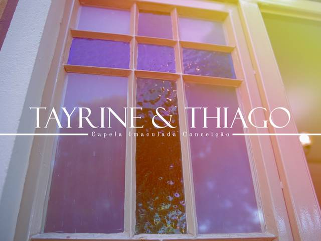 AFTERMOVIE EVENTOS de Casamento Tayrine & Thiago