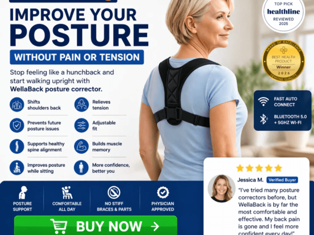 WellaBack Posture Corrector of WellaBack Posture Corrector for Back Support and Confidence