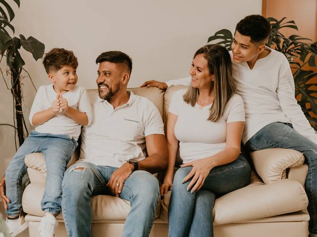 Ensaio família de Raquel e Leandro