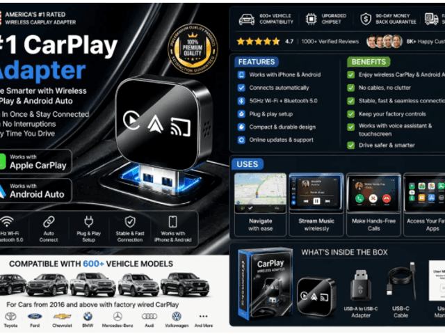 TopCarPlay Wireless CarPlay of TopCarPlay Wireless CarPlay: Complete Setup and User Guide