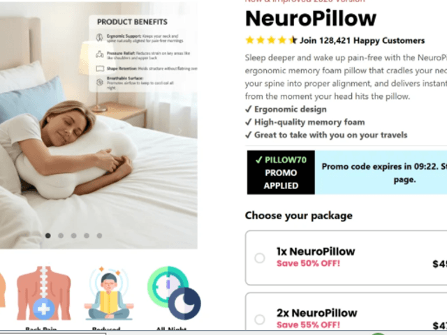 NeuroPillow of “NeuroPillow Explained: Features, Comfort, and Sleep Advantages”