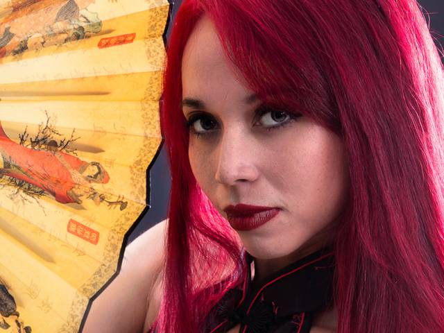 Ensaio fotográfico em estúdio. de Ensaio fotográfico em estúdio, modelo Nataly Salee.