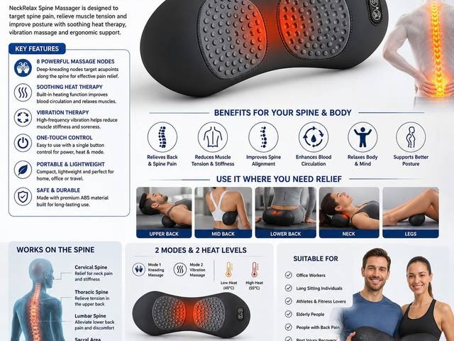 Hewelth GoldenSpine of Hewelth GoldenSpine: Improve Relaxation and Posture Naturally