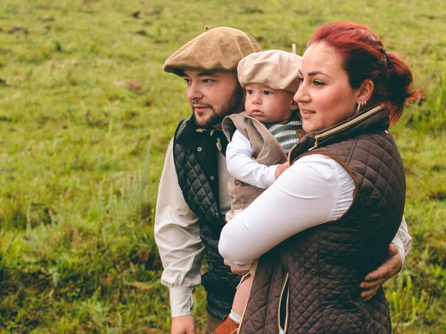 Família de Júlio, Andressa e Ariel