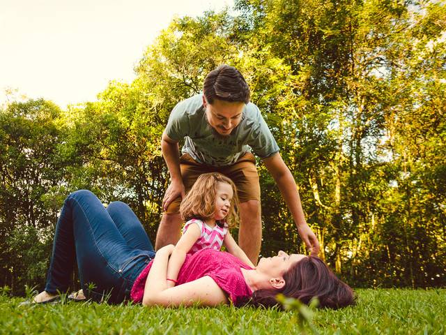 Família de Silvia + Thiago + Sofia = Diversão