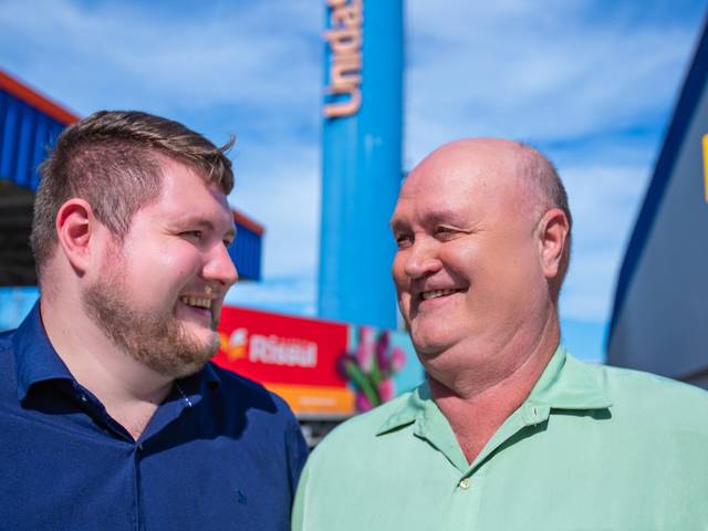 Retratos de Campanha Dia dos Pais Grupo Unidasul