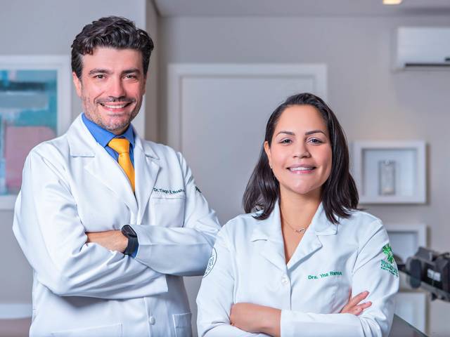 Retratos de Retratos Dr Tiago Elias Rosito e Dra Yna Ramos