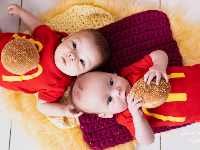 Acompanhamento Mensal de Levi e Rael - 4 meses