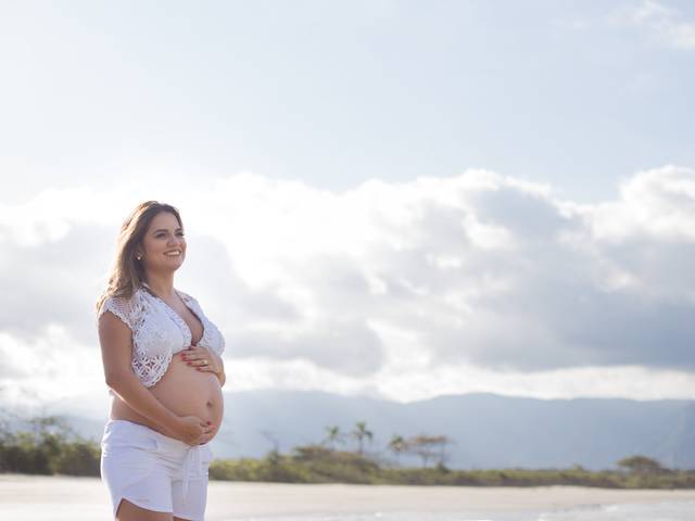 Gestante de Ensaio Gestante da Aline