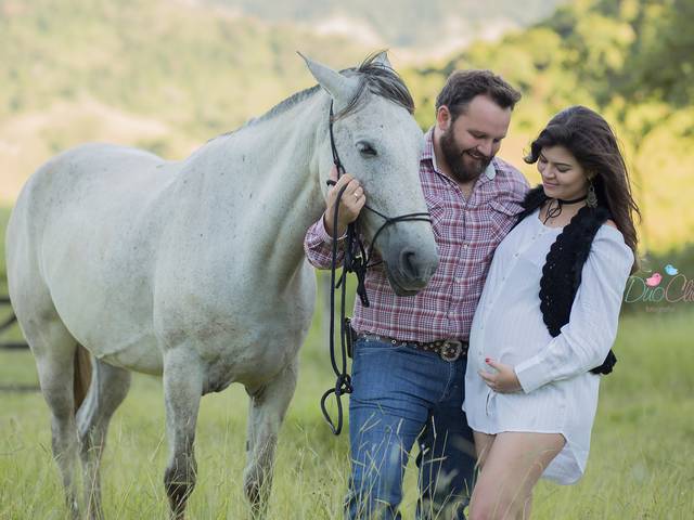 Gestante de Ensaio Gestante da Amarilis