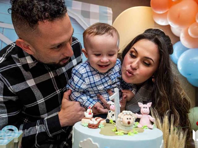 Aniversários de Lucca 1 ano