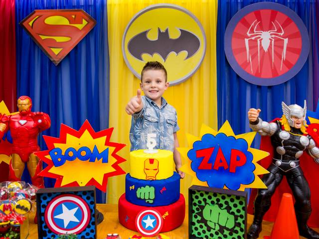 Aniversários de Miguel 5 anos