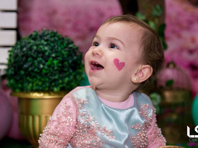 Aniversários de Giovana 1 ano