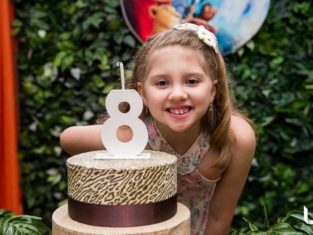 Aniversários de Laura 8 anos